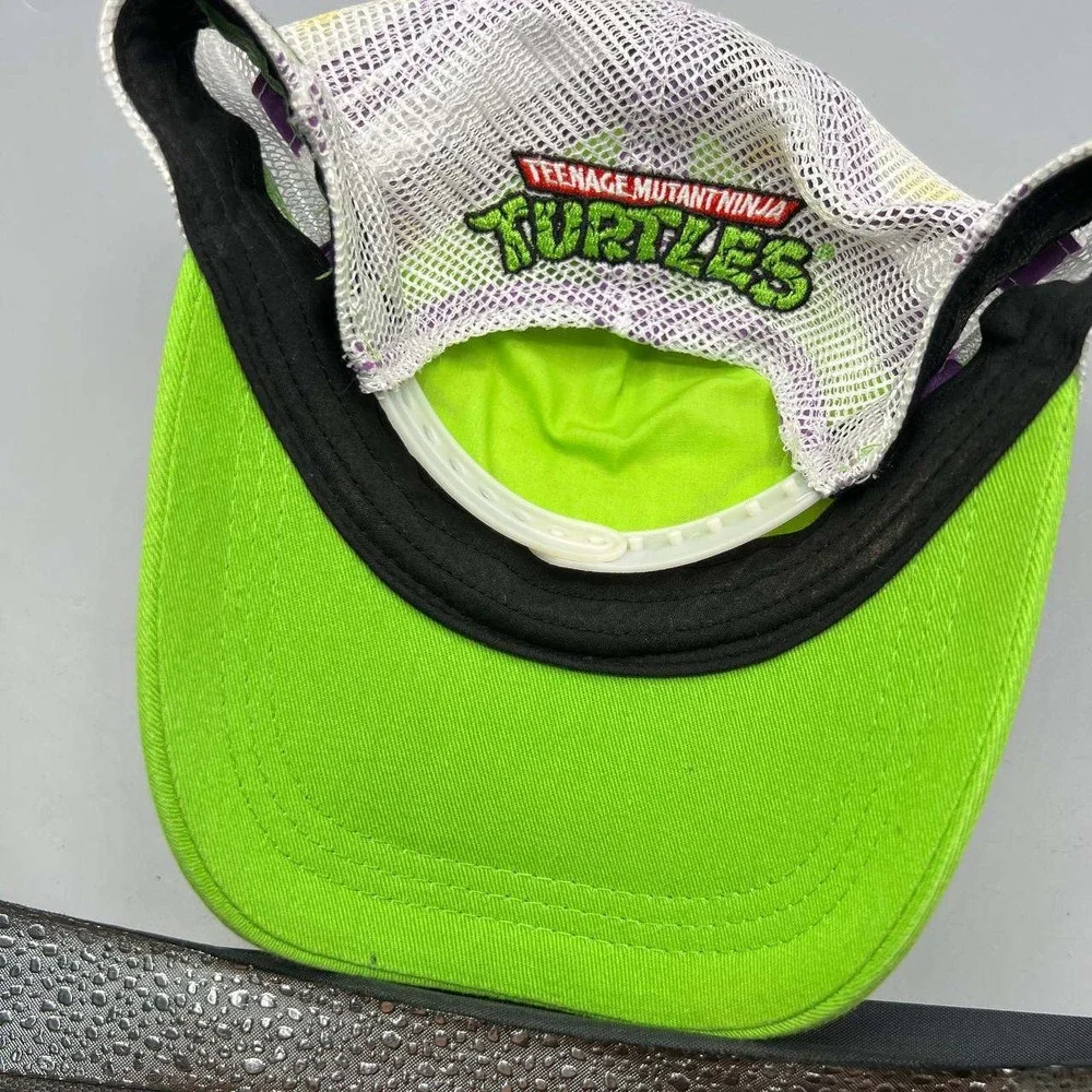 Donatello Teenage Mutant Ninja Turtles Trucker Hat Youth Green Snap Back‎ Cap